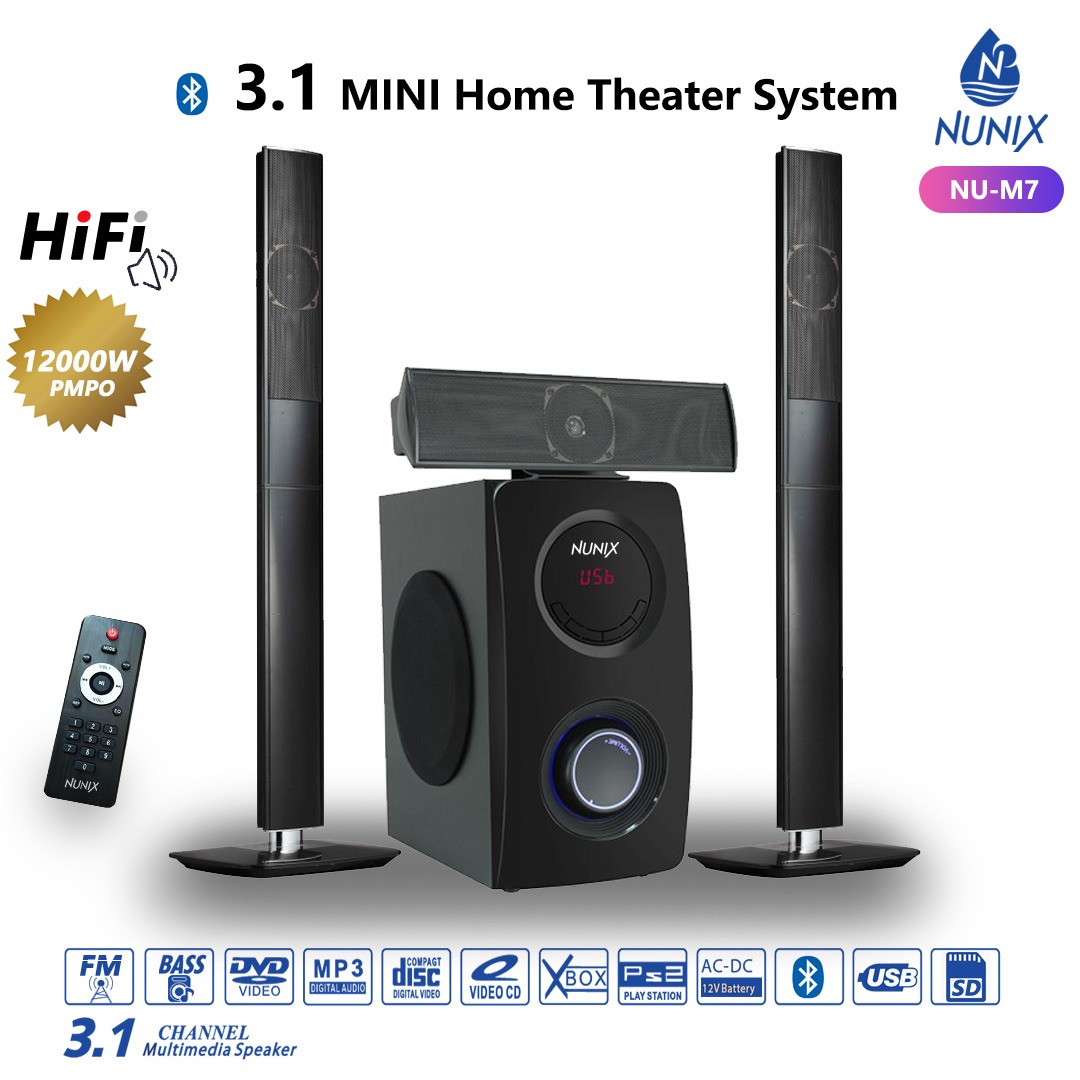 Nunix  Mini multimedia home theater system
