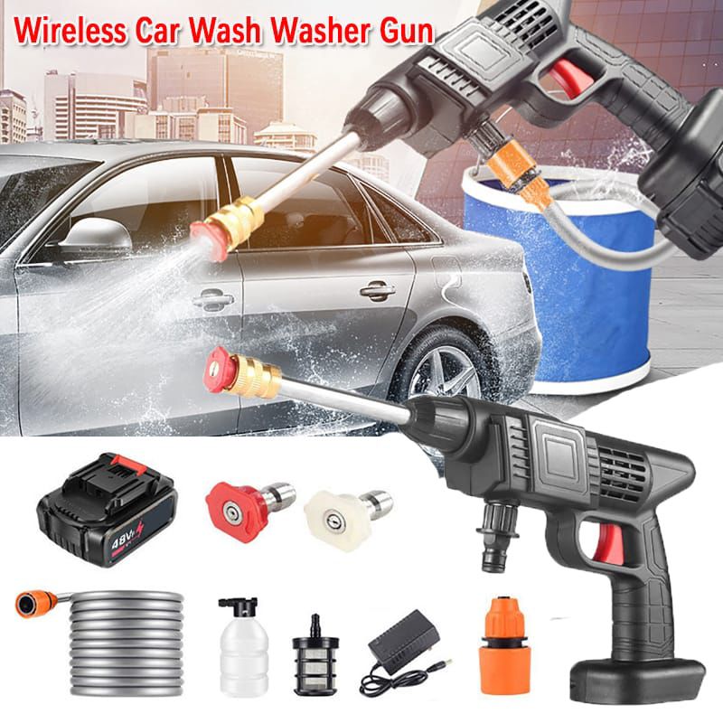 *Wireless Car Wash Spray Gun Machine